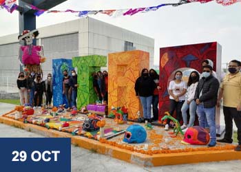 EL ITAO REALIZO LA TRADICIONAL OFRENDA DE DIA DE MUERTOS