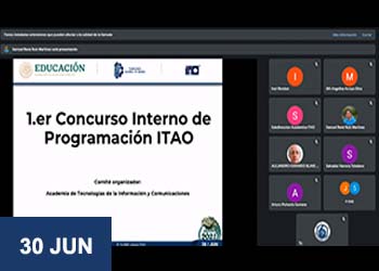 EL CAMPUS ÁLVARO OBREGÓN REALIZÓ EL "PRIMER CONCURSO DE PROGRAMACIÓN ITAO